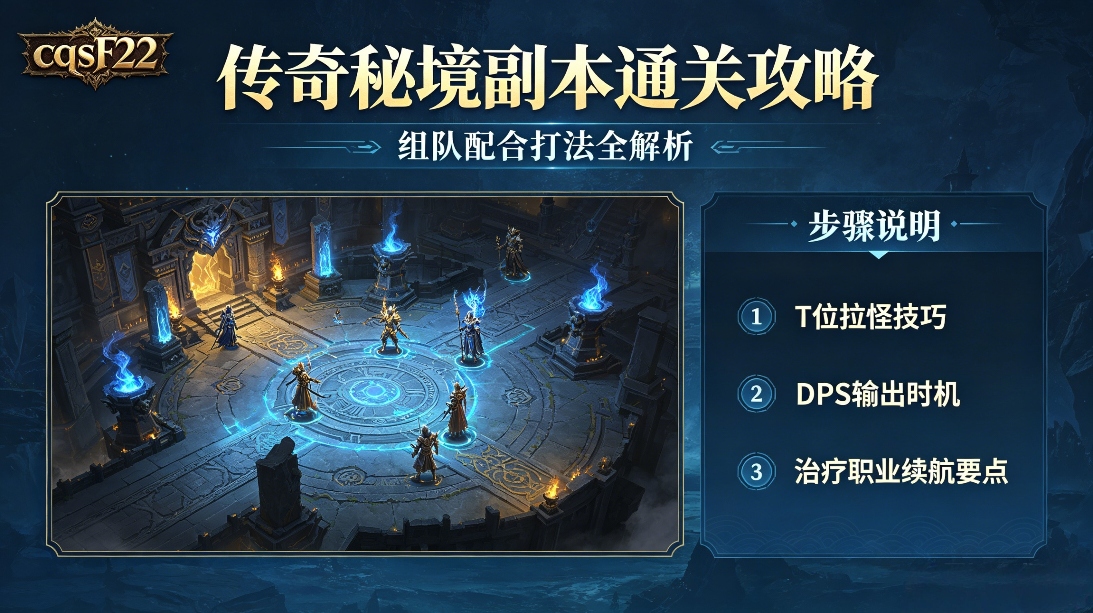 传奇秘境副本通关攻略 | 组队配合打法全解析