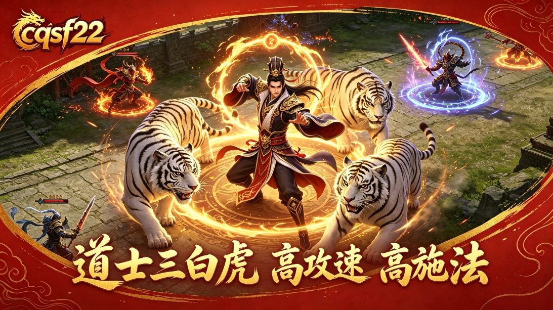 私服传奇新开三职业平衡 | 道士三白虎 | 高攻速 | 高施法