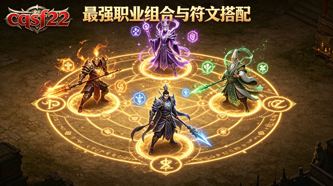 合击传奇最强职业组合与符文搭配设置