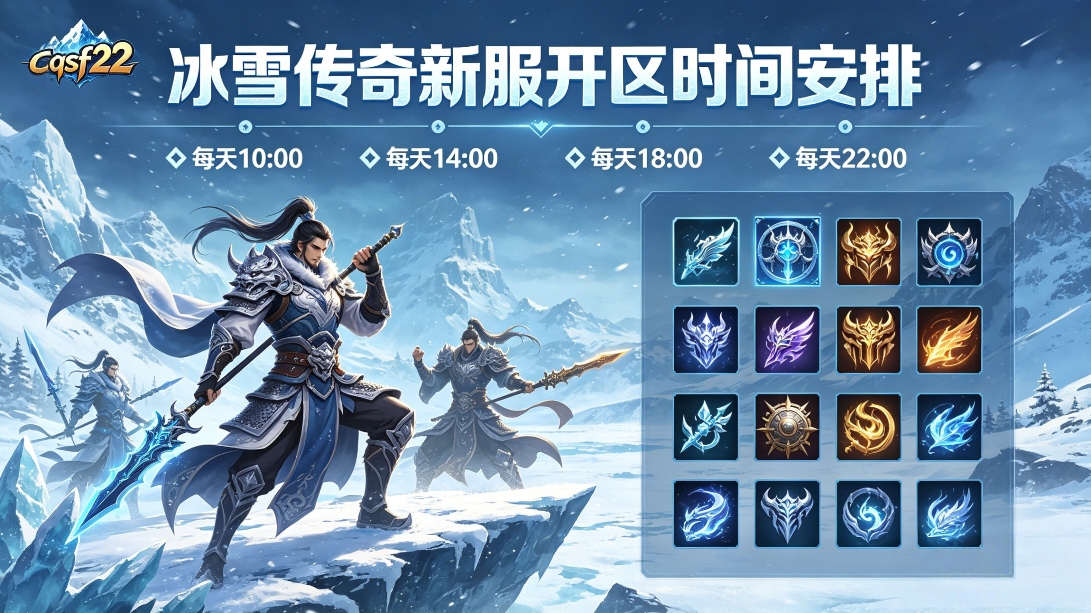 2026最新冰雪传奇新服开区时间表 | 新手必存不踩坑